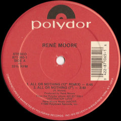 René Moore : All Or Nothing (12", Single)