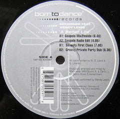 Mix2inside Feat  Wendy Lewis : A Better Life (12")