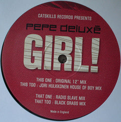 Pepe Deluxé : Girl! (12")