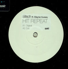 Stisch ft. Wayne Hussey : Hit Repeat (12", W/Lbl)