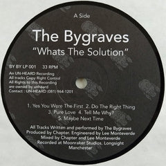 The Bygraves : Whats The Solution? (LP, Album)