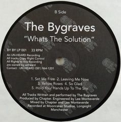 The Bygraves : Whats The Solution? (LP, Album)