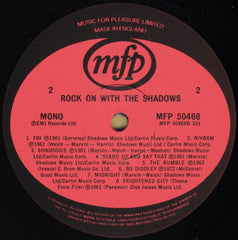 The Shadows : Rock On With The Shadows (LP, Comp, Mono)