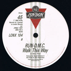 Run-DMC : Walk This Way (12", Single)
