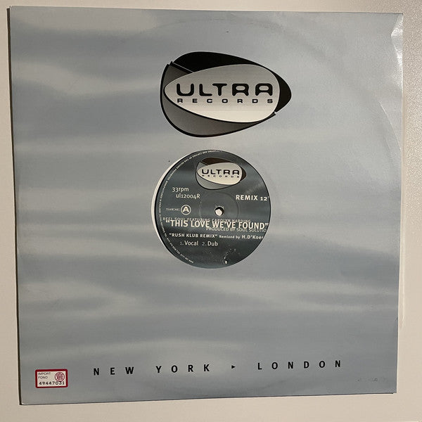 Reel Soul Featuring Carolyn Harding : This Love We've Found (Remix 12") (12")