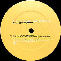 Nitin Sawhney : Sunset (2x12", Promo)