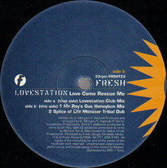 Lovestation : Love Come Rescue Me (2x12")
