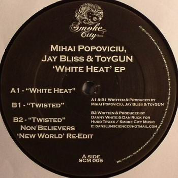 Mihai Popoviciu, Jay Bliss & ToyGUN : White Heat EP (12", EP)