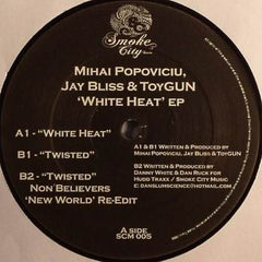 Mihai Popoviciu, Jay Bliss & ToyGUN : White Heat EP (12", EP)