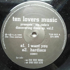 Zip Code : Discovering Disco EP Vol. 2 (12")