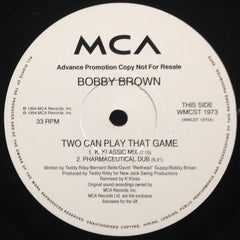 Bobby Brown : Two Can Play That Game (12", Promo)