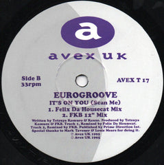 Eurogroove : It's On You (Scan Me) (12", Single)