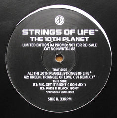 The 10th Planet : Strings Of Life™ (12", Ltd, Promo)