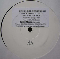Stockholm Cyclo : Music Is All This (12", W/Lbl)