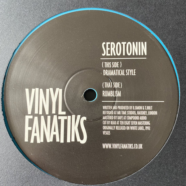 Serotonin (4) : Dramatical Style / Rumblism (12", EP, RE, Tur)