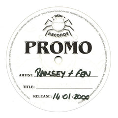 Ramsey & Fen : Kiss Me (12", Promo)