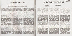 The Incredible Jimmy Smith*, Stanley Turrentine, Kenny Burrell, Donald Bailey : Midnight Special (CD, Album, RE, RM)