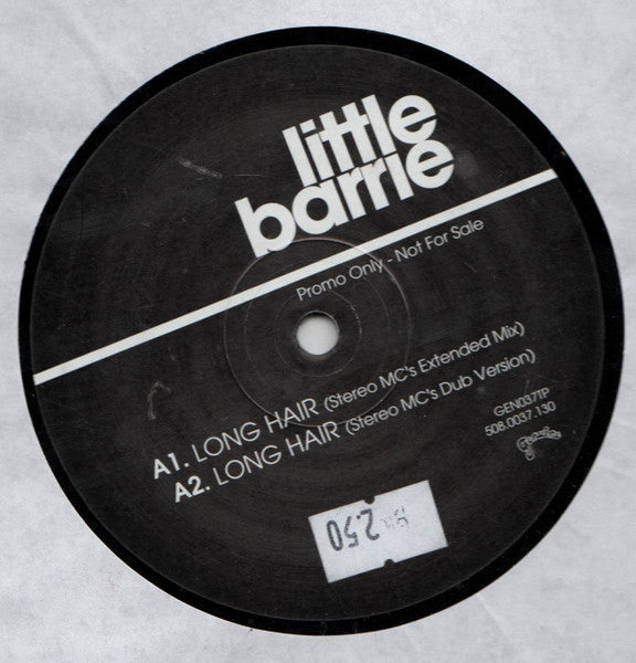 Little Barrie : Long Hair (Stereo MC's Remix) (12", S/Sided, Promo)