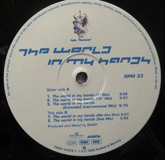 Snap! Feat. Summer : The World In My Hands (12")