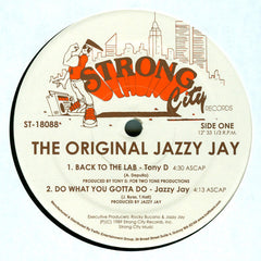 The Original Jazzy Jay* : Back To The Lab (12", RE)