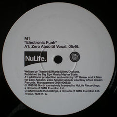 M1 : Electronic Funk (12", Promo)