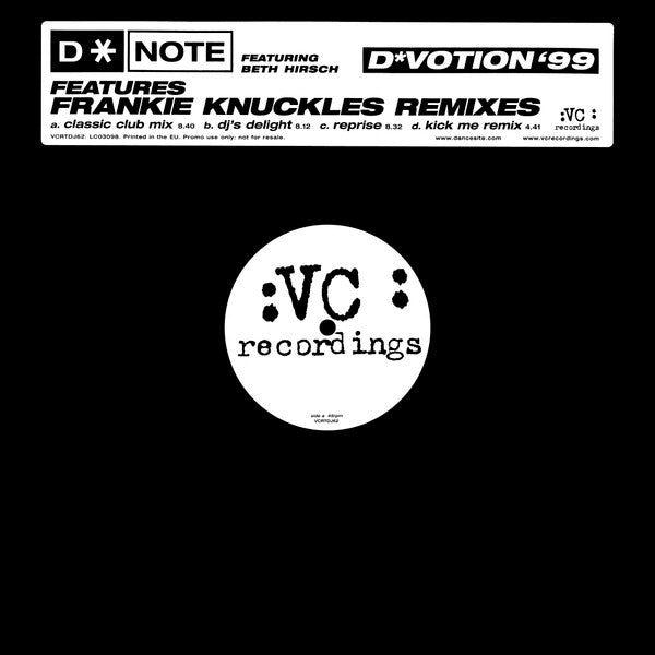 D*Note : D*Votion '99 (2x12", Promo)