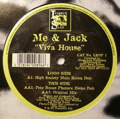 Me And Jack : Viva House (12")