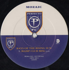 Mozaic : Rays Of The Rising Sun (2x12", Promo)