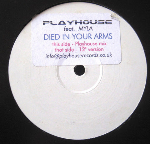 Playhouse Featuring Myla : Died In Your Arms (12", W/Lbl, Sti)