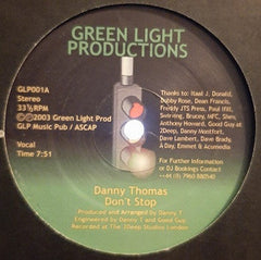 Danny Thomas (12) : Don't Stop (12")