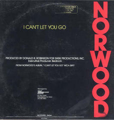 Norwood : I Can't Let You Go (12")