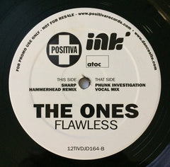 The Ones : Flawless (2x12", Promo)