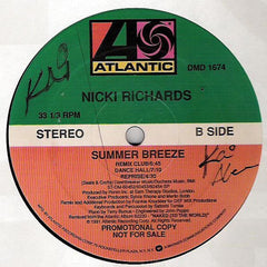 Nicki Richards : Summer Breeze (12", Promo)