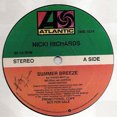 Nicki Richards : Summer Breeze (12", Promo)