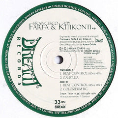 Francesco Farfa & Joy Kitikonti : Beat Control E.P. (12", EP)