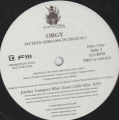 Orgy : Fiction (Dreams In Digital) (2x12", Promo)