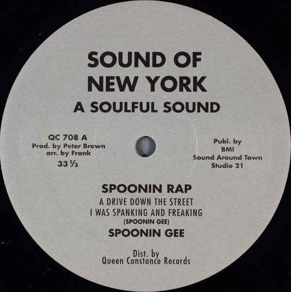 Spoonie Gee : Spoonin Rap (12", RE)