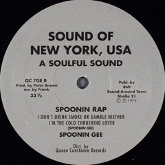 Spoonie Gee : Spoonin Rap (12", RE)
