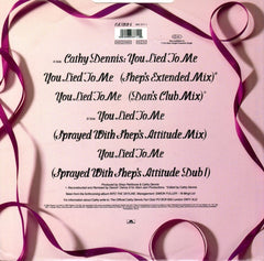 Cathy Dennis : You Lied To Me (12", Single, Cal)