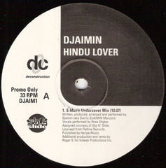 Djaimin : Hindu Lover (12", Promo)