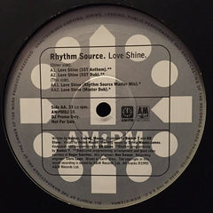 Rhythm Source : Love Shine (12", Promo)