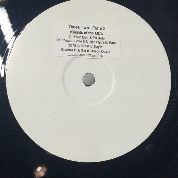 Various : Knights Of The MC's Vol. 1 (2x12", Promo, W/Lbl)