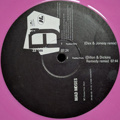Mad Moses : Panther Party (12", Pin)