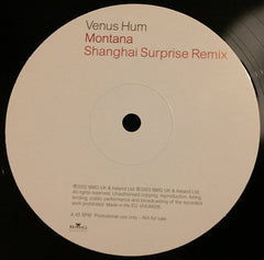 Venus Hum : Montana Promo 01 (12", Promo)