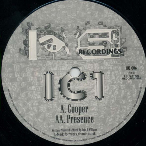 IC1 : Cooper / Presence (12")
