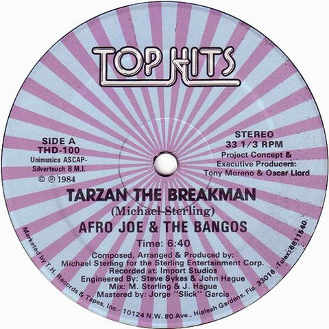 Afro Joe & The Bangos : Tarzan The Breakman (12")