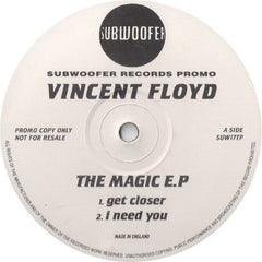 Vincent Floyd : The Magic E.P (12", EP, Promo)