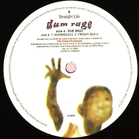 Straight Life : Dum Rage (12")