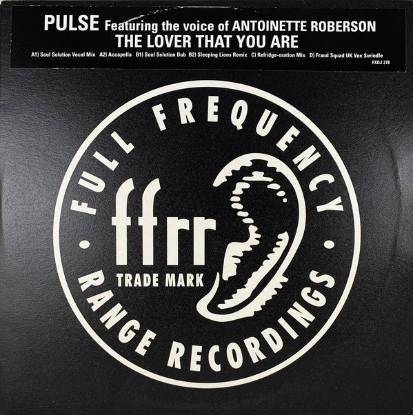 Pulse (3) Featuring The Voice Of Antoinette Roberson : The Lover That You Are (2x12", Promo)