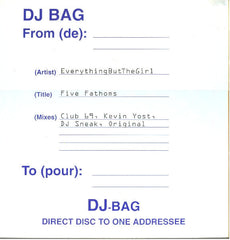 EverythingButTheGirl* : Five Fathoms (2x12", Promo)